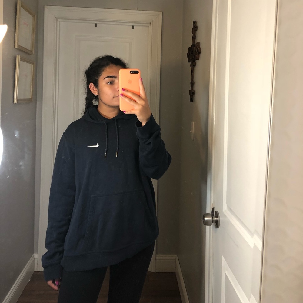 Nike navy blue sweatshirt